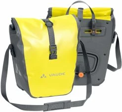 Vaude - Aqua Front - Paire De Sacoches Vélo Pour Roue Avant -Promos Vélo Électrique Magasin Vaude Aqua Front pour Velo electrique bleu dos 3840x2160