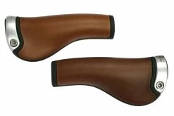 Ergon - Poignées GP1 Brooks - Cuir, Regular -Promos Vélo Électrique Magasin ergon poignees gp1 brooks regular 2 3840x2160