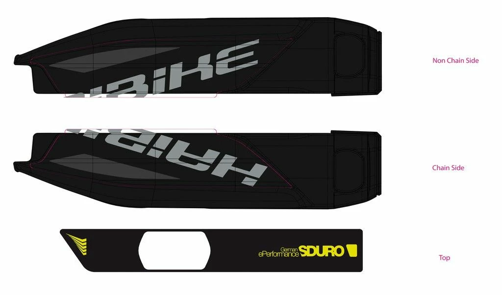 Haibike - Autocollant SDURO 2017 Pour Batterie De Cadre Yamaha 8 Haibike - Autocollant SDURO 2017 Pour Batterie De Cadre Yamaha – Image 6