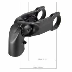 KTM - Potence Ajustable 0-60° Avec Support Pour écran Bosch Kiox -Promos Vélo Électrique Magasin ktm vorbau kiox 90mm winkelverstellbar masse 3840x2160