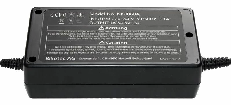 Panasonic - Chargeur Standard - 46,8 / 47 / 48 Volt, 8,8 - 12Ah 5 Panasonic - Chargeur Standard - 46,8 / 47 / 48 Volt, 8,8 - 12Ah – Image 3