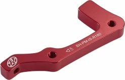 Reverse Components Reverse - Adaptateur De Frein PM Shimano Arrière 180mm Pour Cadre IS -Promos Vélo Électrique Magasin reverse adaptateur frein pm shimano arriere 180 mm cadre is rouge 3840x2160