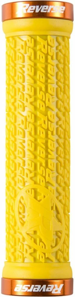 Reverse Components Reverse - Poignées Stamp Lock On Ø30mm X 135mm 13 Reverse Components Reverse - Poignées Stamp Lock On Ø30mm X 135mm -Promos Vélo Électrique Magasin reverse poignees stamp lock on jaune orange 3840x2160