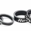 Reverse Components Reverse - Set D'entretoises De Direction Carbone 10mm / 5mm 1 1/8" (noir) 1 Reverse Components Reverse - Set D'entretoises De Direction Carbone 10mm / 5mm 1 1/8" (noir) -Promos Vélo Électrique Magasin reverse set entretoises direction carbone 3840x2160