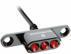 Supernova - E3 Tail Light 2 - Feu Arrière Pour Porte-bagages 6V -Promos Vélo Électrique Magasin supernova e3 tail light 2 feu arriere porte bagages noir 3840x2160