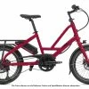 Tern Quick Haul P5i RBN - 2022/2023 -Promos Vélo Électrique Magasin tern quick haul p5i rbn rouge 3840x2160